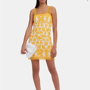 Sailor Myah crochet mini dress